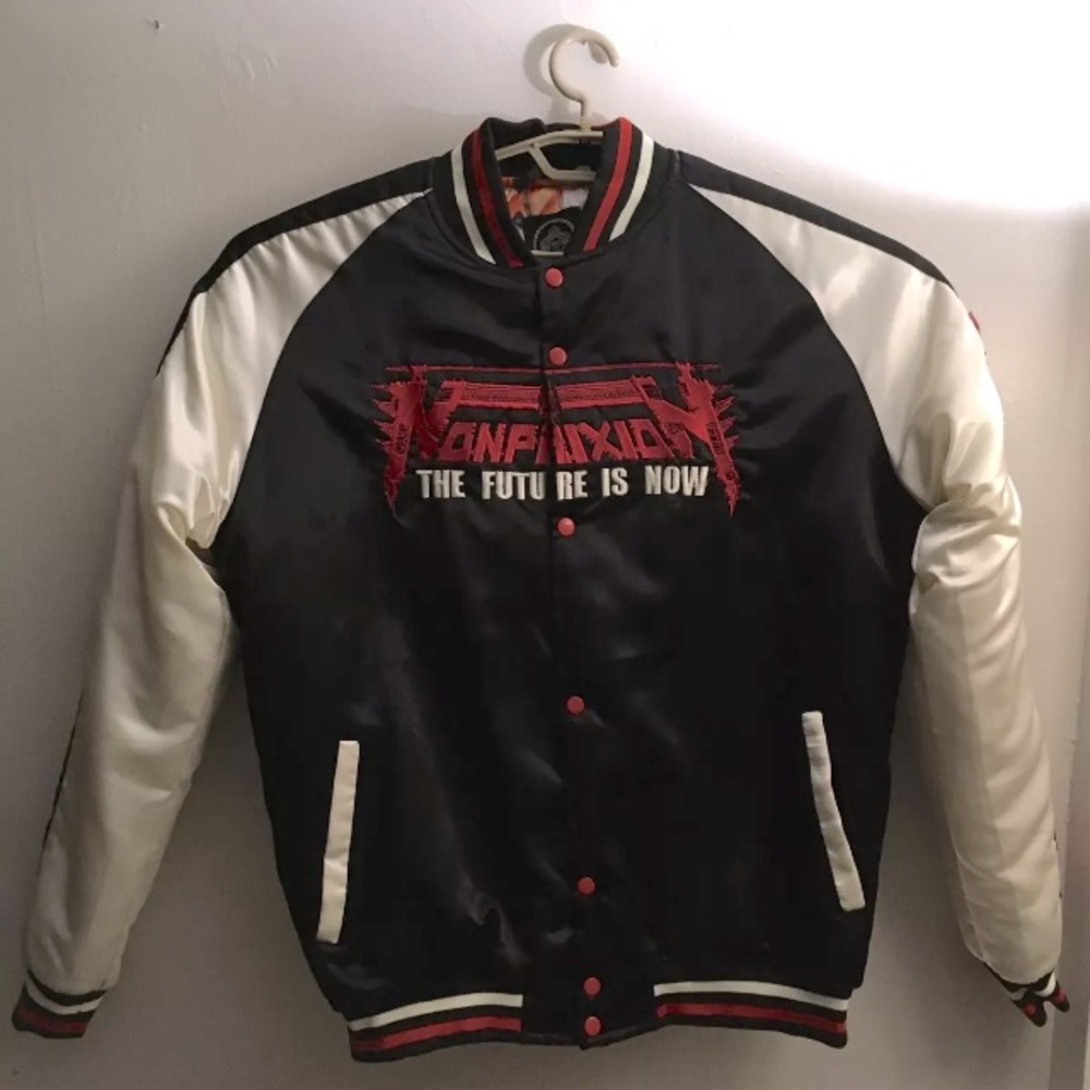 NON PHIXION x GUNZ and BUTTERZ Men's Bomber Jacket Custom Extra Large
